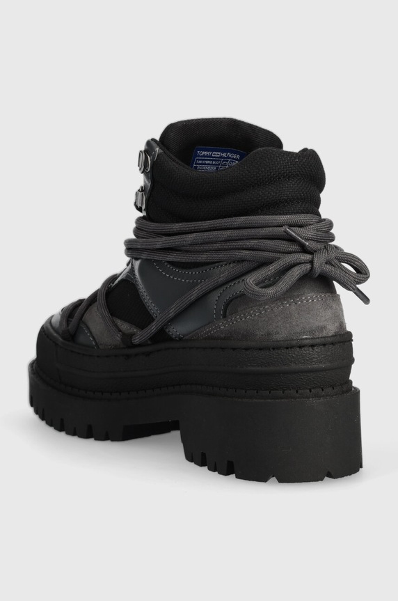 Παπούτσια Αθλητικά Tommy Jeans TJW HYBRID BOOT EN0EN02338 μαύρο