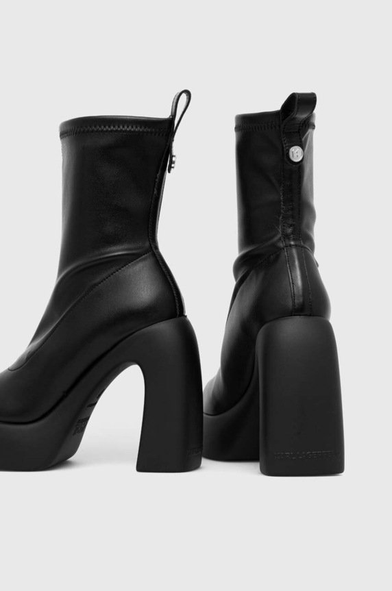 Обувь Полусапожки Karl Lagerfeld ASTRAGON HI KL33750.F0X чёрный