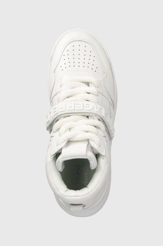 Karl Lagerfeld bőr sportcipő KREW MAX KC fehér KL63350.011
