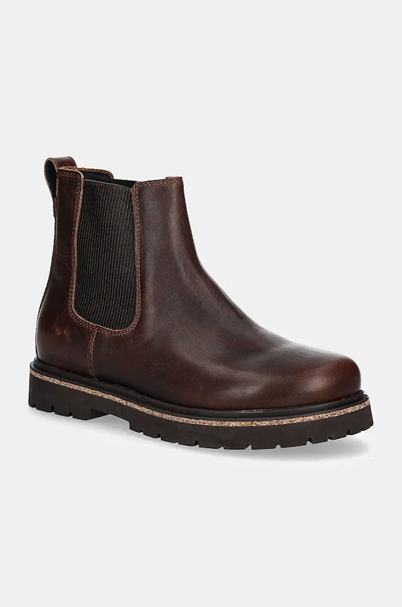 Birkenstock cizme de piele neizolat maro 1025782