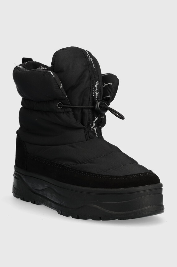 Μπότες χιονιού Pepe Jeans KORE SNOW W PLS31503 μαύρο AW23