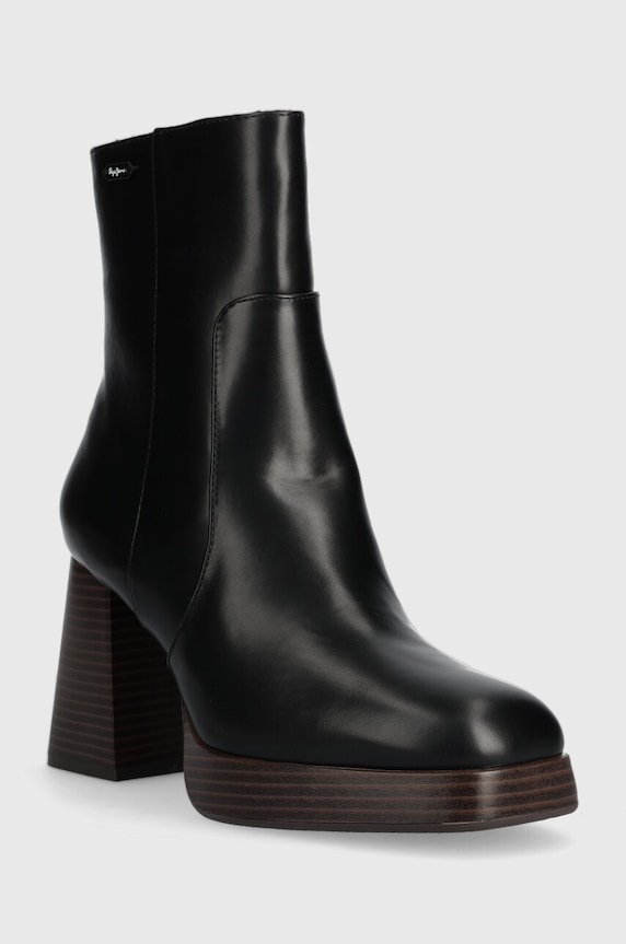 Черевики Pepe Jeans ABBA WOOD PLS50494 чорний AW23
