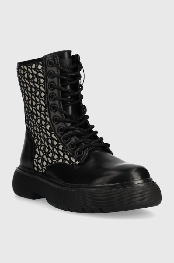 Черевики Pepe Jeans YOKO JACQUARD PLS50505 чорний AW23