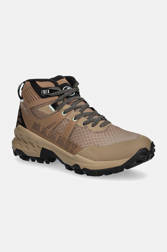 Παπούτσια Mammut Sertig II Mid GTX συνθετικό καφέ 3030.04840
