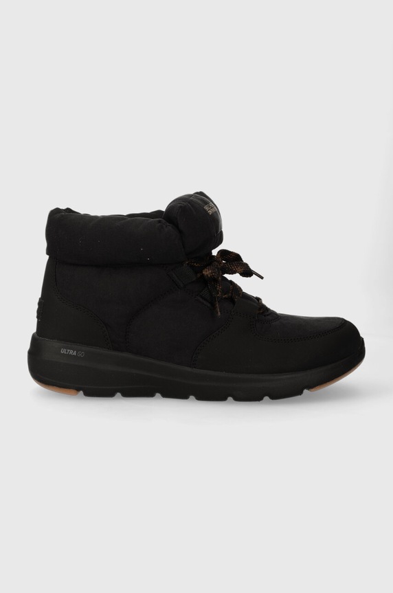 Skechers śniegowce GLACIAL ULTRA syntetyczny czarny 144194