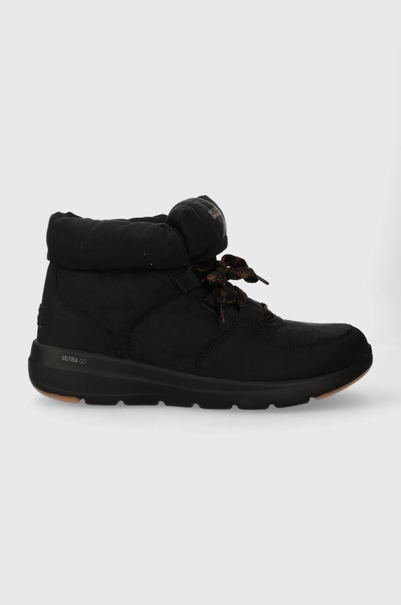 Skechers śniegowce GLACIAL ULTRA syntetyczny czarny 144194
