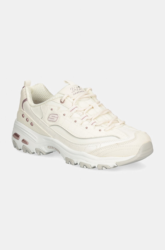 Sneakers boty Skechers SKECH-LITE imitace kůže béžová 149267