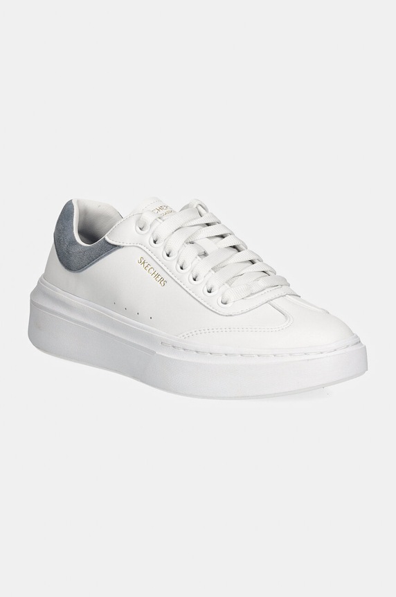 Skechers sneakers CORDOVA CLASSIC plată alb 185060