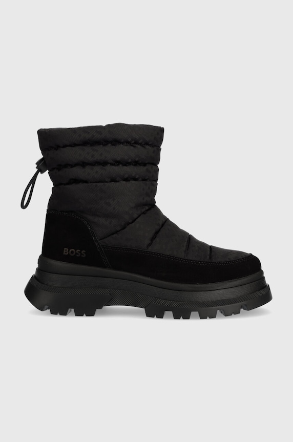 Čizme za snijeg BOSS Foster brušena koža crna 50504544.001