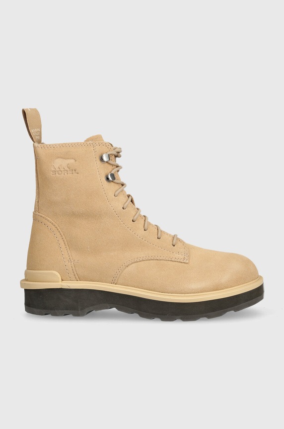 Sorel munkabakancs bőrből HI LINE LACE nem szigetelt bézs 2009111262