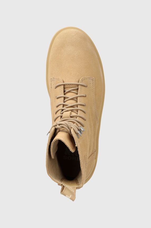 Sorel munkabakancs bőrből HI LINE LACE bézs 2009111262