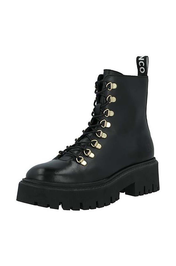 Bianco botki skórzane BIAGARBI 11300021 czarny AW23