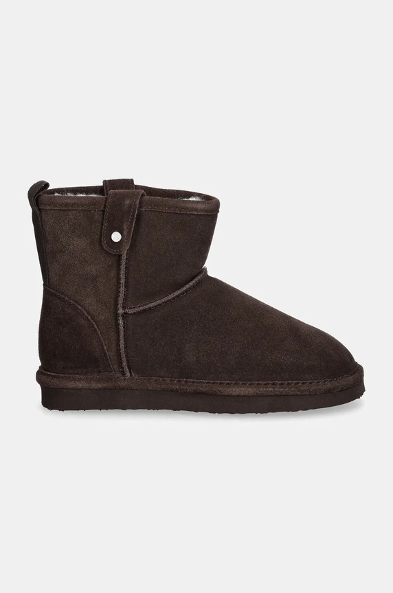 Semišové sněhule Bianco BIASNOW 11330011 hnědá AW24