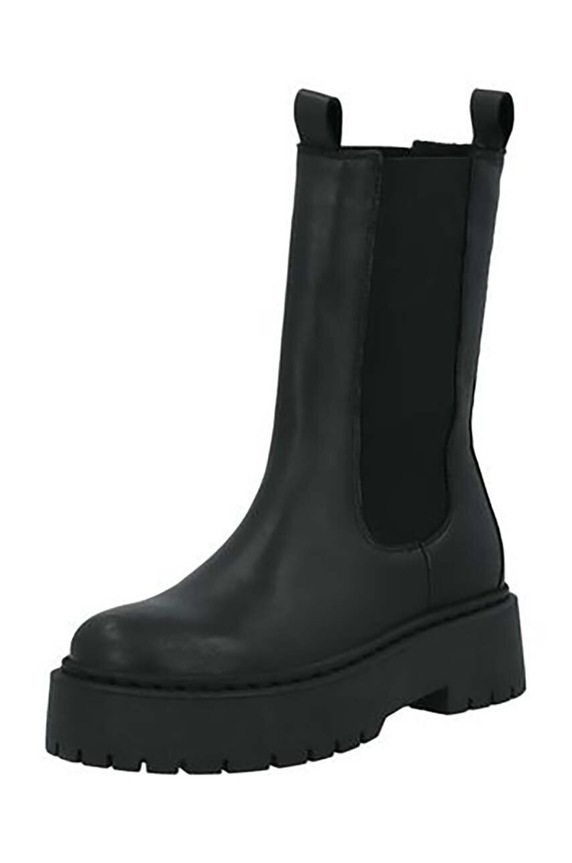 Bianco stivaletti chelsea in pelle BIADEB 30.50728 nero AW23