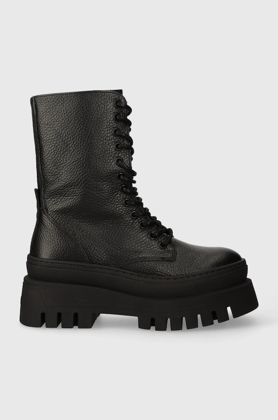 Δερμάτινα workers Steve Madden Coast 5-8 cm μαύρο SM11002681.017