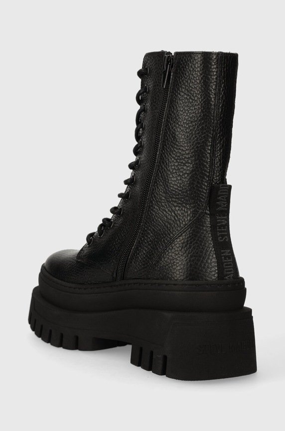 Παπούτσια Δερμάτινα workers Steve Madden Coast SM11002681.017 μαύρο