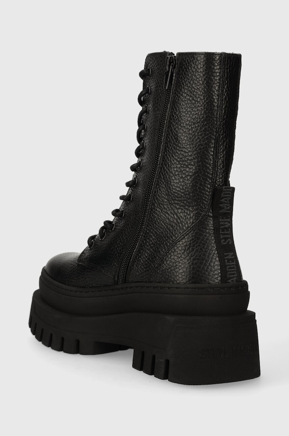 Παπούτσια Δερμάτινα workers Steve Madden Coast SM11002681.017 μαύρο