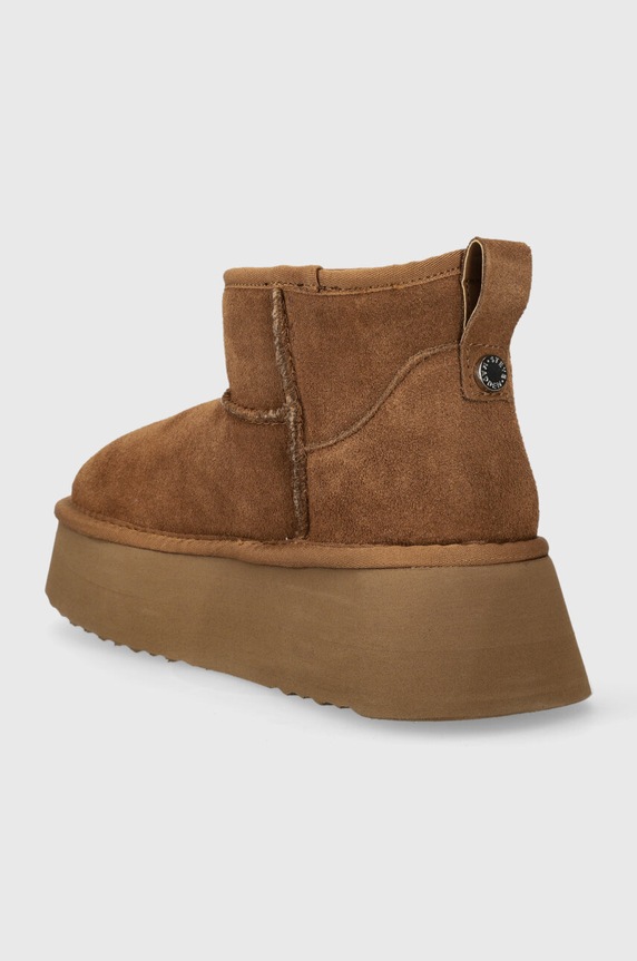 Încălțăminte Steve Madden cizme de zapada din piele intoarsa Campfire SM11002737.215 maro