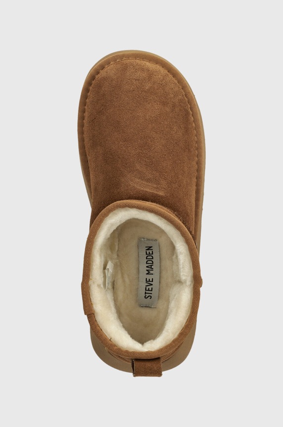 Steve Madden cizme de zapada din piele intoarsa Campfire maro SM11002737.215