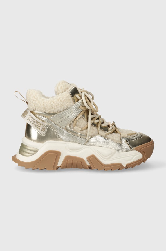 Steve Madden sneakersy Kaboom imitacja skóry licowej złoty SM11002743.045