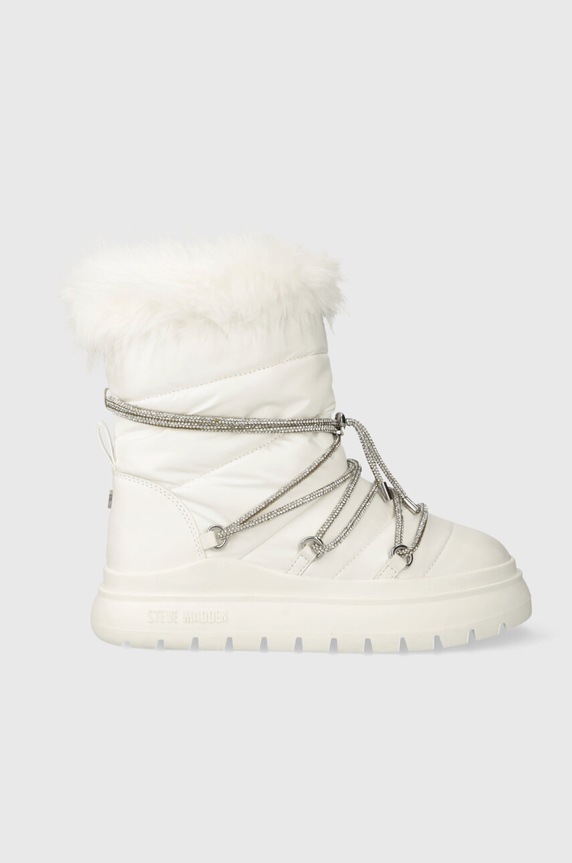Steve Madden śniegowce Ice-Storm imitacja skóry licowej biały SM11002846.11E