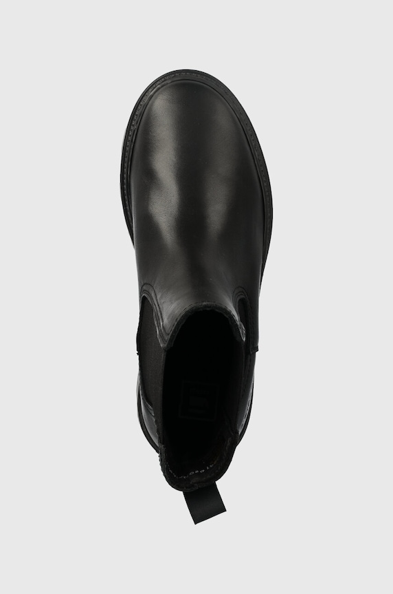 G-Star bőr bokacsizma NOXER CHS LEA fekete 2241020720.BLK