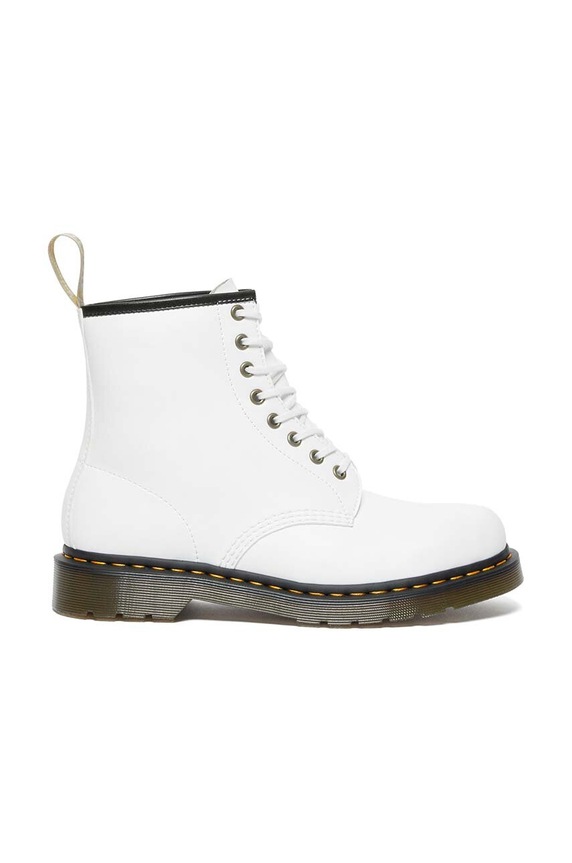 Nízké kozačky Dr. Martens 1460 Vegan bez podpatku bílá DM27213113