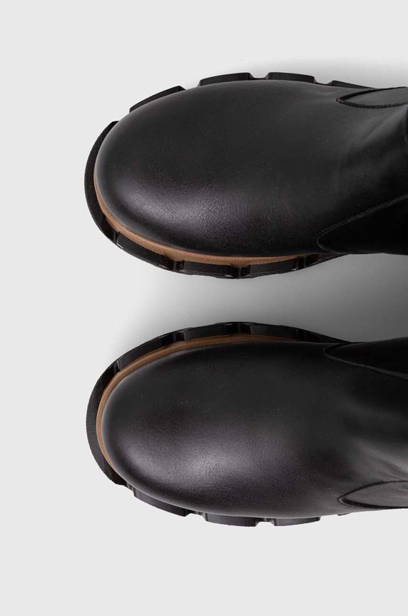 Alohas kozaki skórzane Jagger S00563.25 czarny