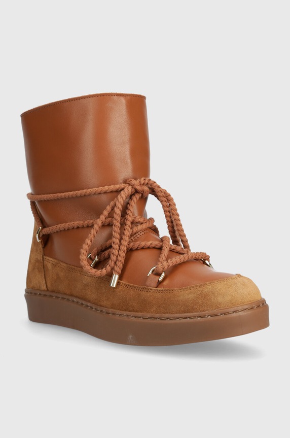 Δερμάτινες μπότες χιονιού Alohas Borealis S00768.80 καφέ AW23