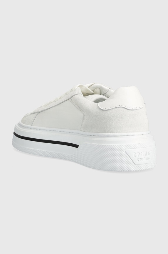 Boty Kožené sneakers boty Copenhagen Leather mix CPH181 bílá