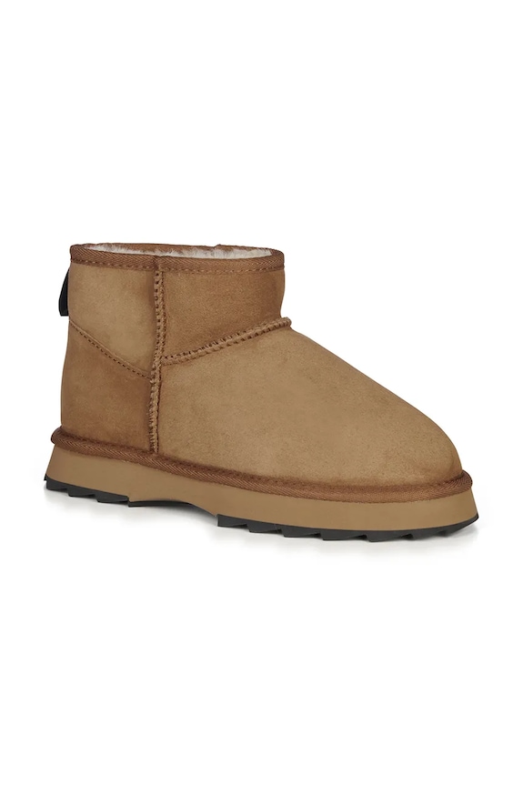 Semišové snehule Emu Australia Sharky micro W12548.CHEB hnedá AW23