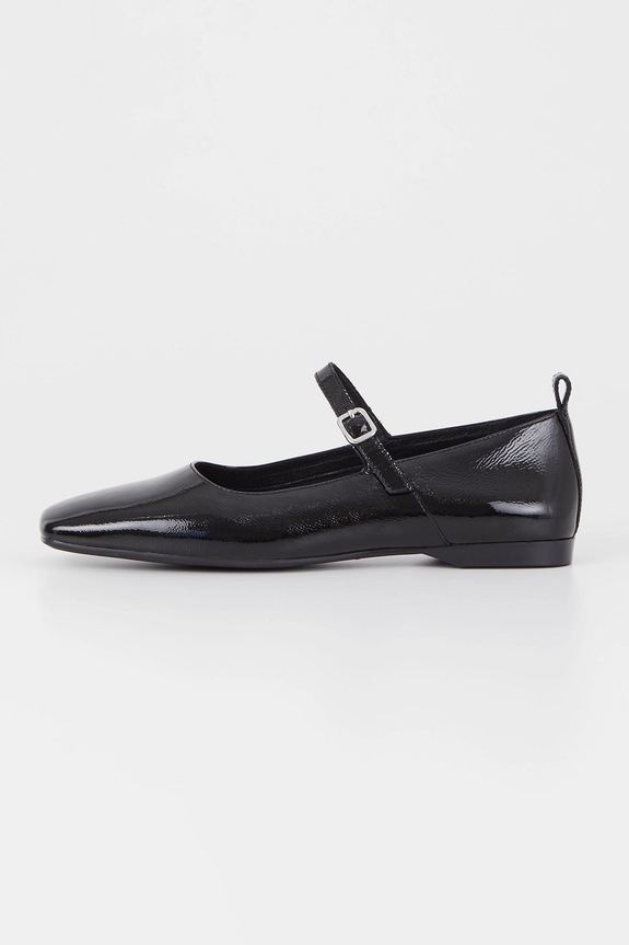 Vagabond Shoemakers baleriny skórzane DELIA Planet friendly czarny 5307.460.20