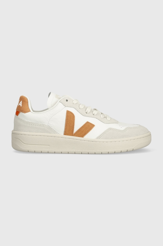 Veja sneakers in pelle V-90 pelle fiore grigio VD2003389A