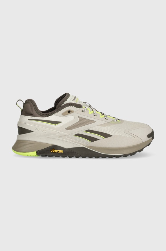 Tréningové topánky Reebok Nano X3 Adventure textilný béžová 100069914
