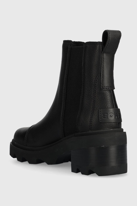 Παπούτσια Δερμάτινες μπότες τσέλσι Sorel JOAN NOW CHELSEA 2048451010 μαύρο