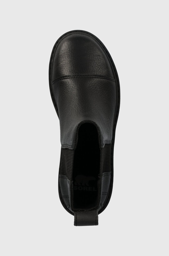 Δερμάτινες μπότες τσέλσι Sorel JOAN NOW CHELSEA μαύρο 2048451010