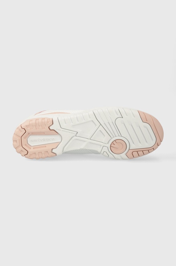 New Balance 550 White Pink Sand BBW550BP bianco