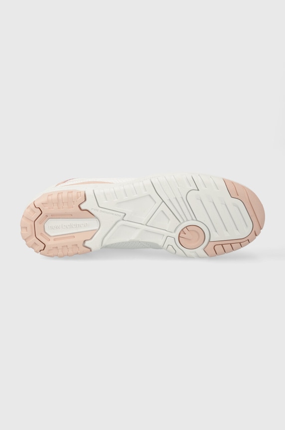 New Balance 550 White Pink Sand BBW550BP bianco