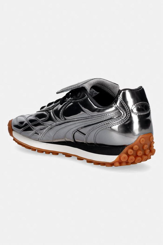 Încălțăminte Puma FENTY X PUMA sneakers pentru femei din piele 398671 argintiu