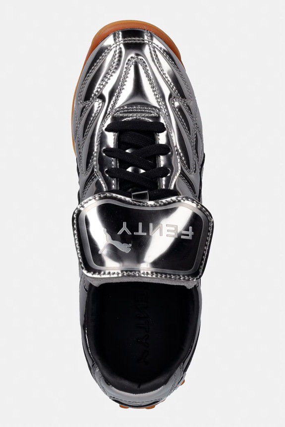 Puma FENTY X PUMA sneakers pentru femei din piele argintiu 398671