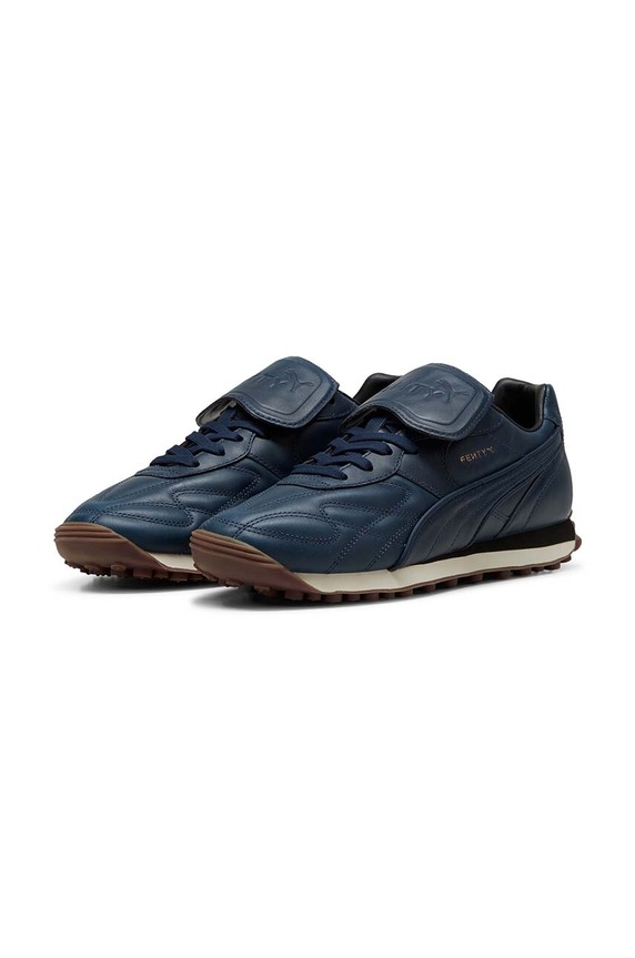 Usnjene superge Puma Fenty x Puma 39835201 mornarsko modra AW23