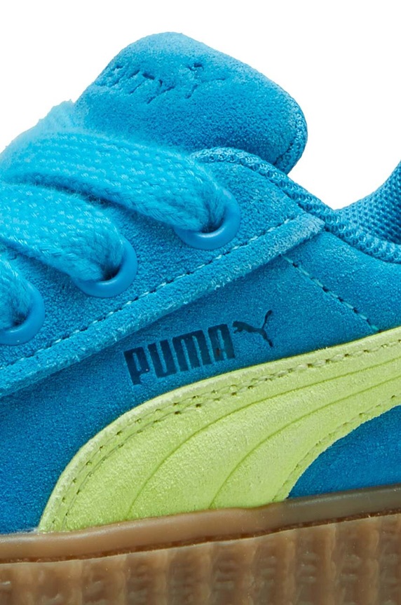 CHLAPEC Dětské semišové sneakers boty Puma x Fenty 39682902 modrá