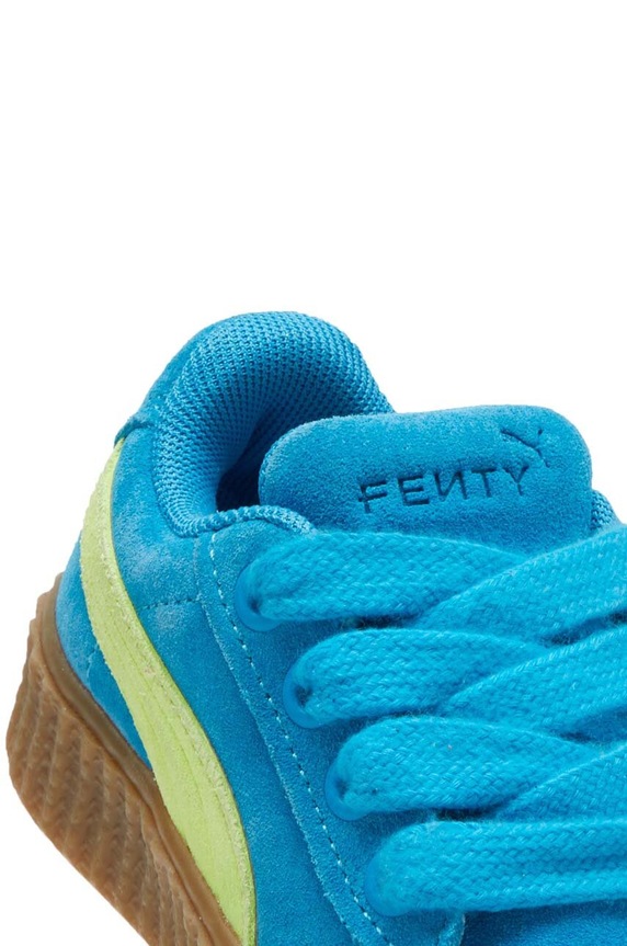 Dětské semišové sneakers boty Puma x Fenty modrá 39682902
