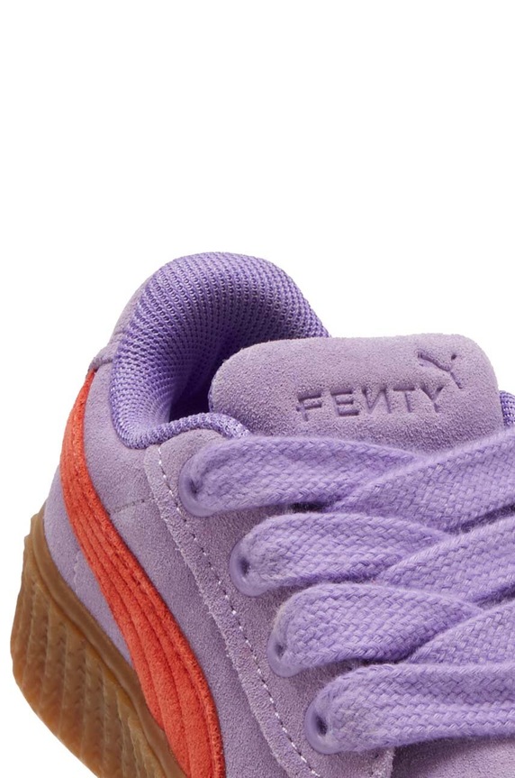 Dětské semišové sneakers boty Puma Puma x Fenty fialová 39682903