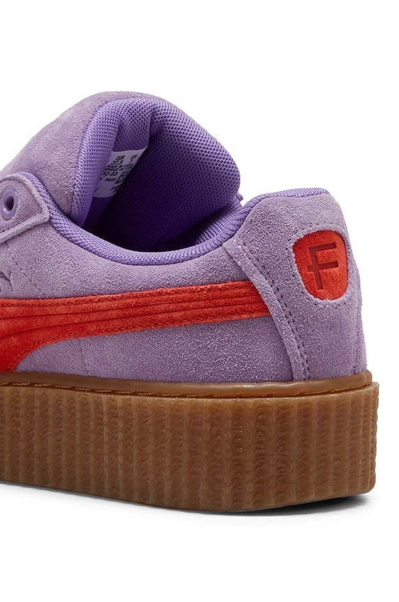 Semišové tenisky Puma Fenty x Puma 39640303 fialová