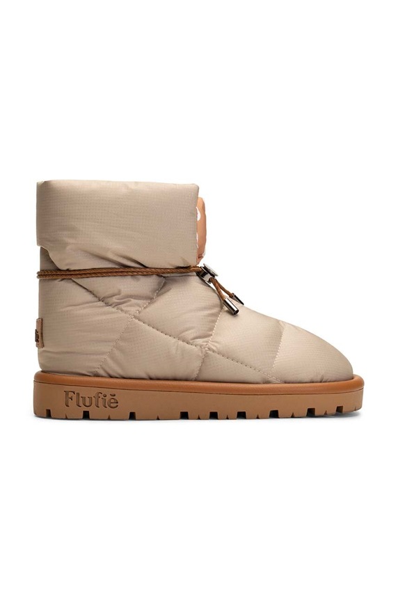 Flufie śniegowce Classic brak zapięcia żółty S01.SAND.BEIGE