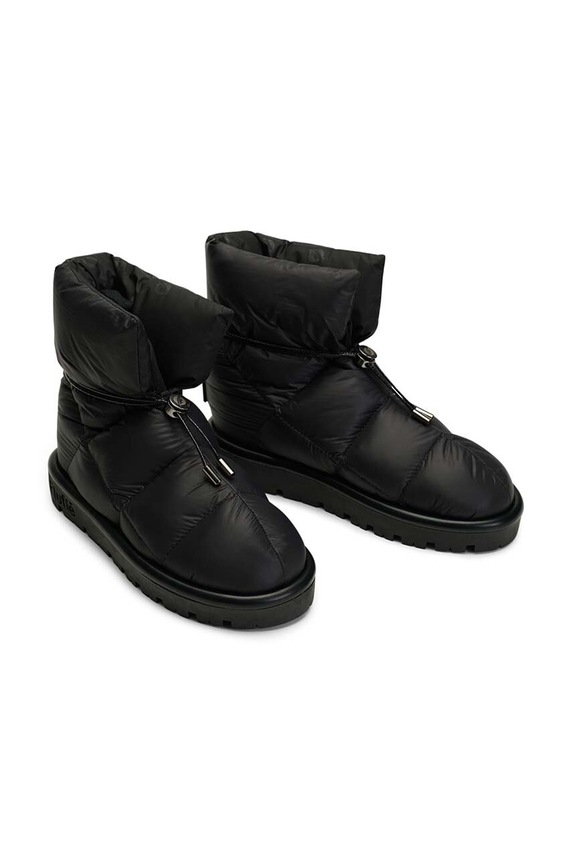 Flufie stivali da neve Metallic S02.JET.BLACK nero AW23