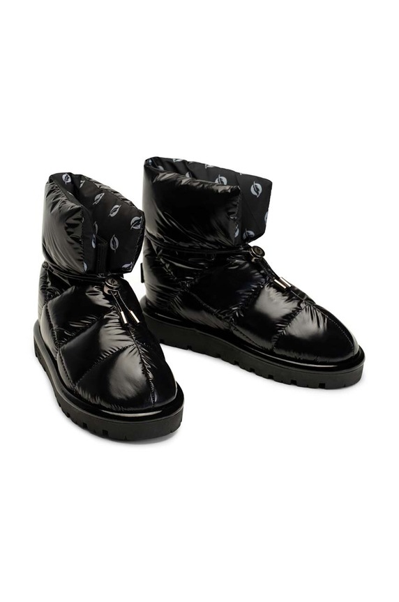 Čizme za snijeg Flufie Shiny S03.JET.BLACK crna AW23