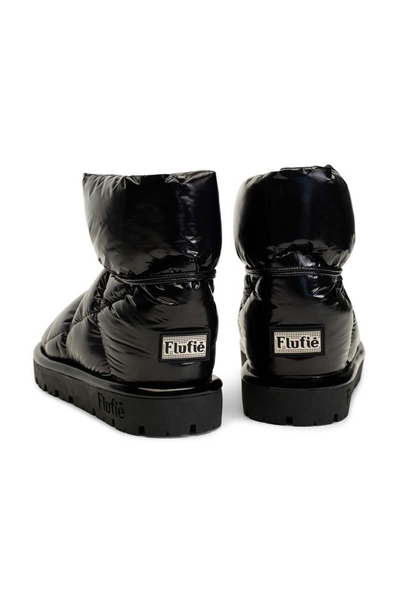 Obuća Čizme za snijeg Flufie Shiny S03.JET.BLACK crna