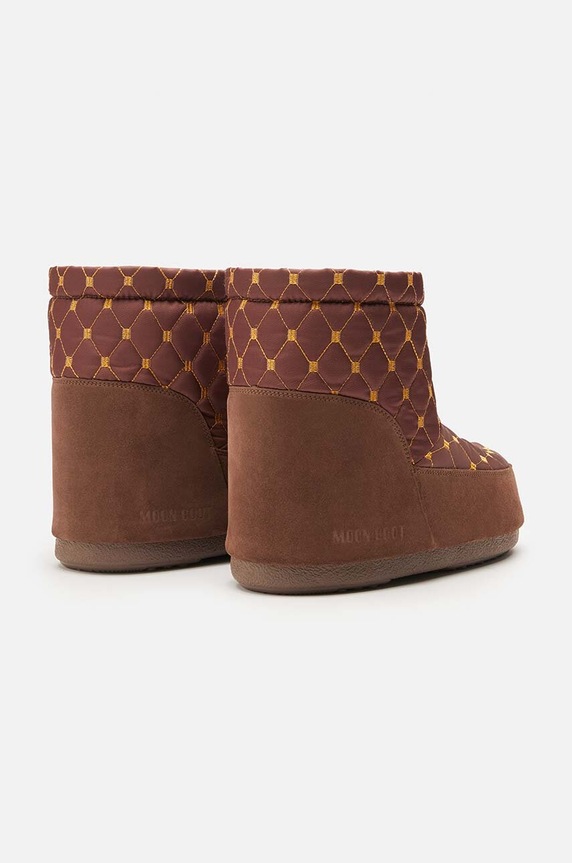 Moon Boot śniegowce Icon Low Nolace Quilted 14094800.002 brązowy AW23